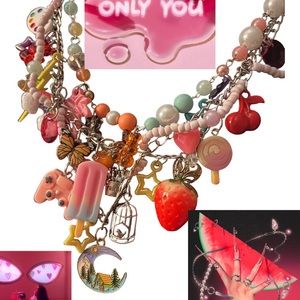 Handmade maximum charm necklace